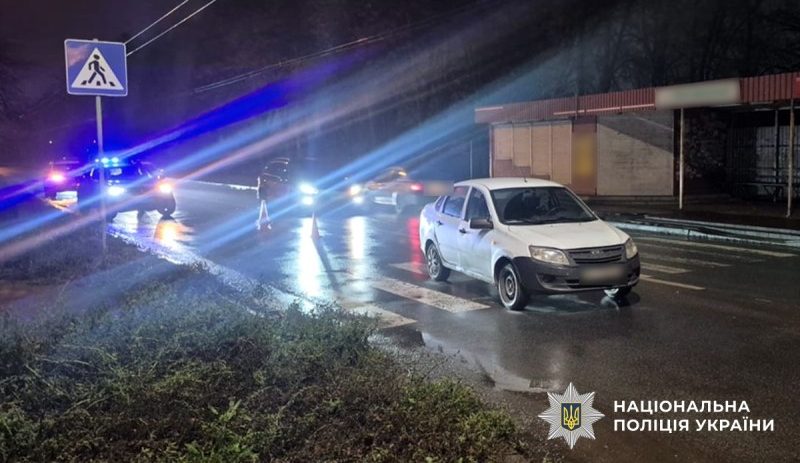 У Полтаві водій легковика збив на пішохідному переході 68-річну жінку