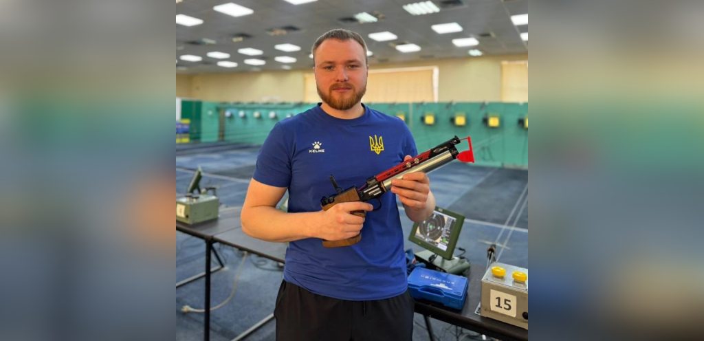 Максим Городинець із Полтавщини здобув «золото» на чемпіонаті України зі стрільби