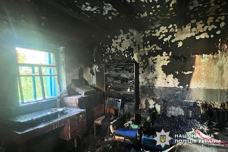 У Полтавській області в пожежі загинув 62-річний чоловік