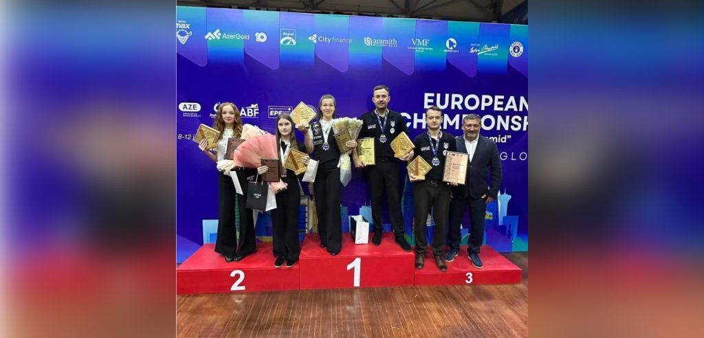Спортсмени Полтавщини стали призерами чемпіонату Європи з більярдного спорту