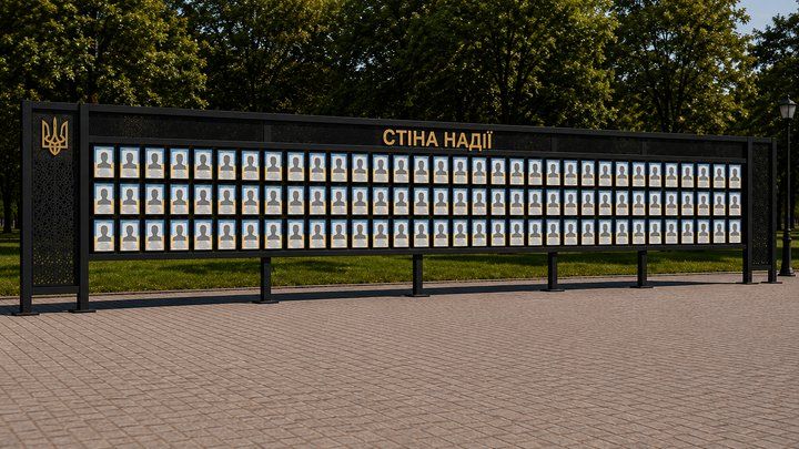У Полтаві створять «Стіну Надії» для військовополонених та зниклих безвісти
