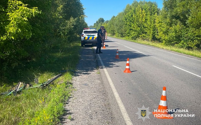У Полтавській області вантажівка збила на смерть 58-річного велосипедиста