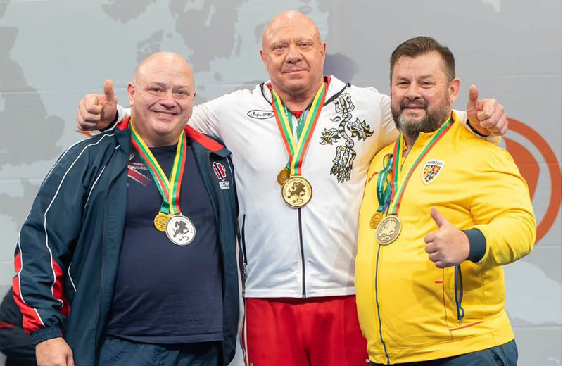 Полтавці здобули три медалі на чемпіонаті Європи з жиму лежачи серед ветеранів Полтавські спортсмени здобули три медалі на чемпіонаті Європи з жиму лежачи серед ветеранів