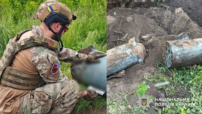 На Полтавщині підірвали бойову частину ракети