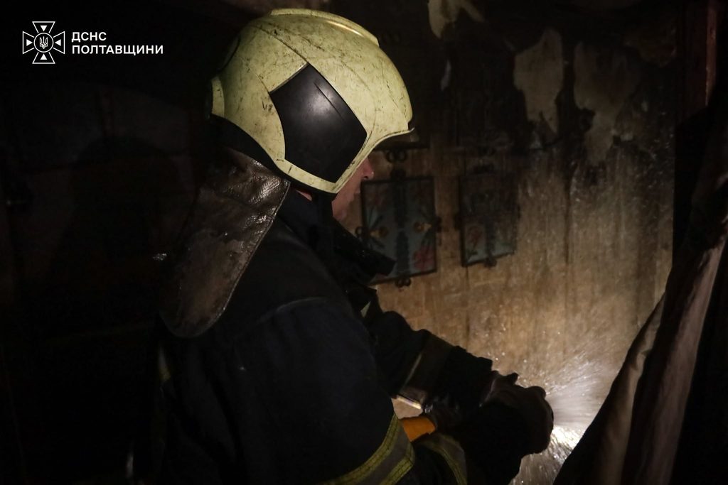 На Полтавщині російські БпЛА атакували енергетичний та промисловий об’єкти