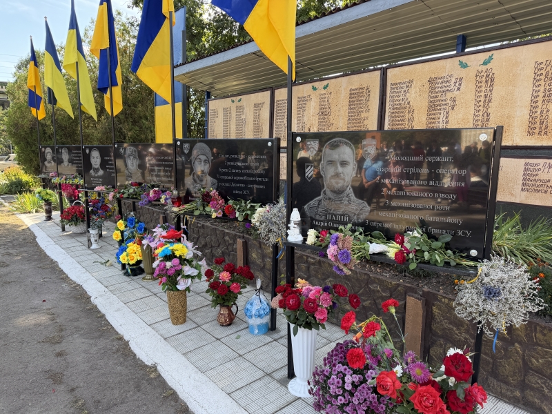 У Хорольській громаді відкрили меморіальні дошки трьом полеглим військовим