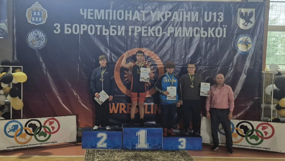 Полтавець Ілля Мельник став чемпіоном країни з греко-римської боротьби