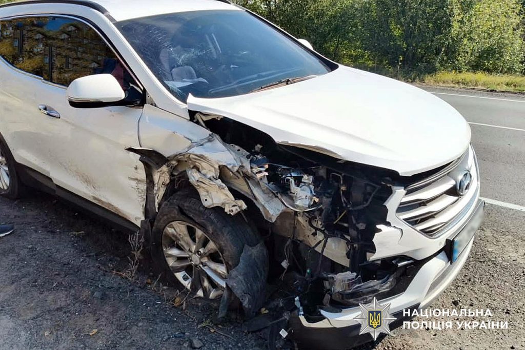 На Полтавщині зіткнулися автомобілі: поранена жінка